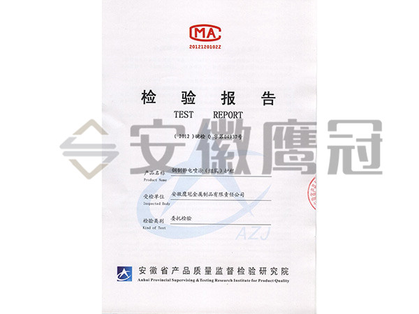 檢驗(yàn)報(bào)告