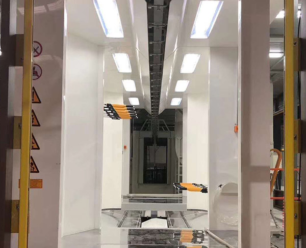 廠房實(shí)景噴涂線 (1)